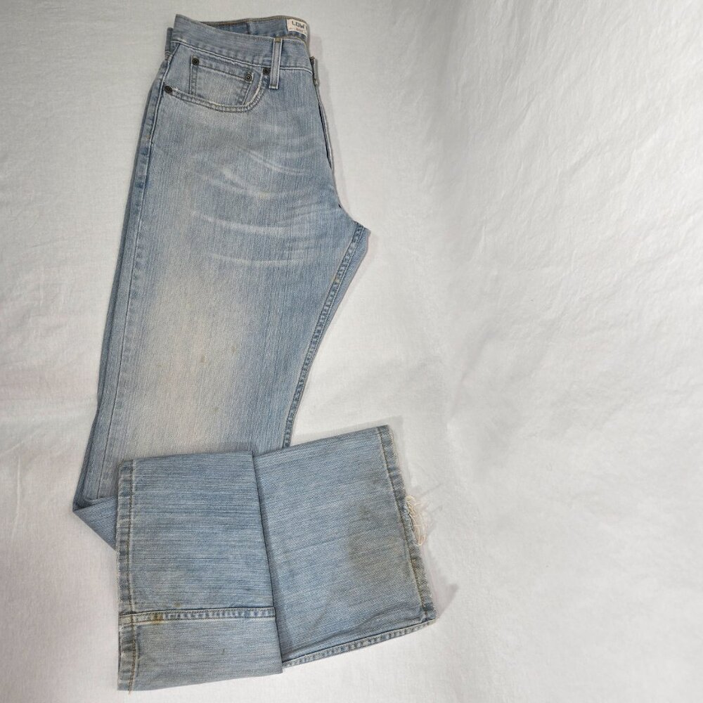 Vintage LEVI'S 527 Low Boot Cut Trash Yellowstone Heavy Duty Jeans Size W33 L32. - Picture 8 of 17